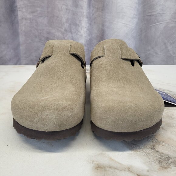 Birkenstock Tan Suede Loafers - Picture 5 of 15
